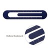 Kozelo 2pcs Metric Straight Ruler 13cm Bookmark Engineer Classroom Math