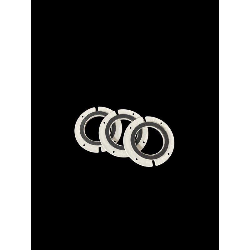 1/4" Closet Flange Extension Kit with Gasket - White