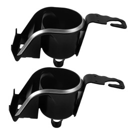 GANAZONO 2pcs Car Cup Holder Phone Mount Multi Function Expander for All Smartphones Secure Long Arm Holder for Navigation Compact Sturdy Design for Car SUV Truck