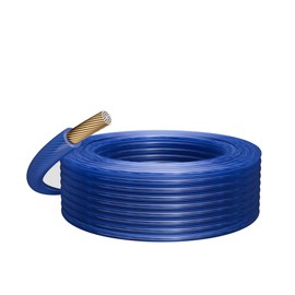 18 Gauge AWG Stranded Primary Remote Hookup Wire 100 FT, Single Conductor CCA Low Voltage Electrical Power/Ground Cable, Easy to Peel for Car Audio Amp Relay LED Automotive, DIY-Blue