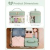 Travel Makeup Organizer, Compact Lightweight Accessory for Travel and Daily