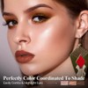 LUXAZA 3Pcs Eyeshadow Stick Set, Matte And Shimmer Creamy Eyeshadow