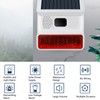 Solar Alarm Wireless DC 5V 433MHz 100dB Infrared Sensor IP65