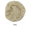 2 Pcs Round Bread Basket Cloth Liner Bread Proofing Basket