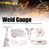 6Pcs Weld Gauge Set Depth Gauges Welding Inspection Test Angle