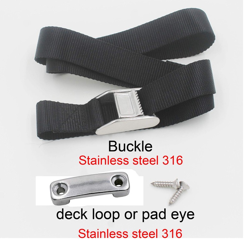 YYST Cooler Tie-Down Kit Strap Improved Cooler Straps Compatible with