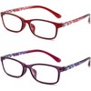 RaoOG Blue Light Blocking Reading Glasses for Women, 2 Pack