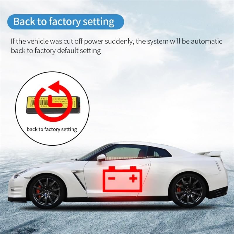 YN MageTech YNIM001 Wireless Anti-Theft Security System for Most 12V