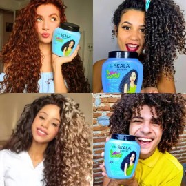 Kit Skala maiscachos Mascarilla 2e1 Shampoo  Acond  Gel                                                                                               