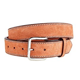Texas Saddlery Mahogany Roughout Belt 32