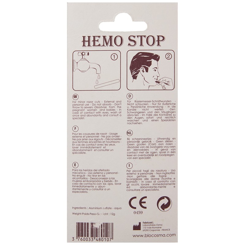 Osma Alum Based Styptic Pencil