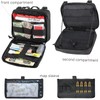 Tactical Molle Admin Pouch with Dual Layers Design, Medical EMT