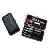 1 Piece PU Leather Empty Tweezers Storage Bag for Eyelash