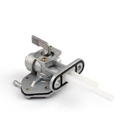 Topteng Motorcycle Accessories Fuel Tap Aluminium Black for Kawasaki Vulcan 500 Zephyr 750 Ninja 500R