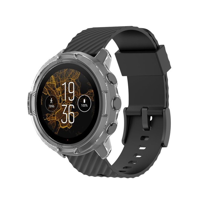 Feysentoe Pack of 2 TPU Cases Compatible with Suunto 7