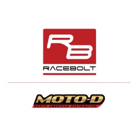 MOTO-D Racing Racebolt Stainless Steel Banjo Bolt 2-Hole M10x1.25