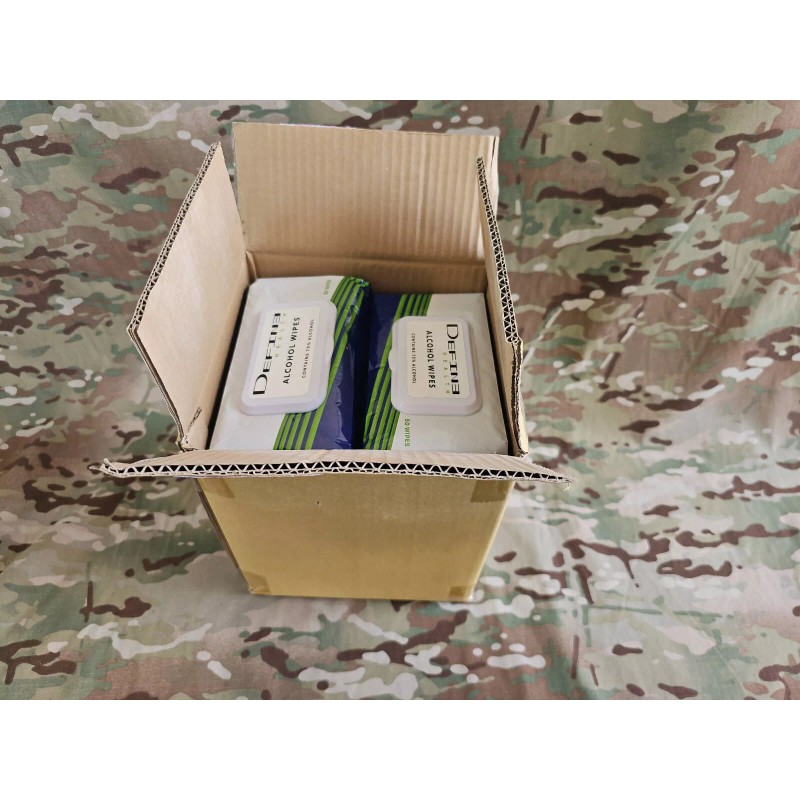 Define 75% Alcohol Wipes Case of 500 ( 10packs of