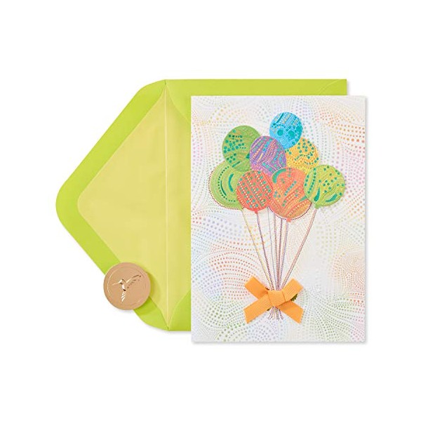 Papyrus Birthday Card (Bright and Happy Wishes)