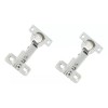 SIQUAR Bisagra Bidimensional Mini De 26 Mm Recta Paquete 25
