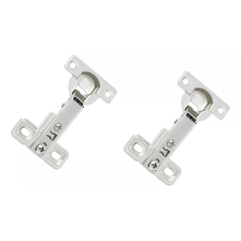 SIQUAR Bisagra Bidimensional Mini De 26 Mm Recta Paquete 25