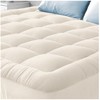 Viscose Made from Bamboo Mattress Topper Beige - Queen