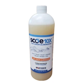 SCOE 10X Odor Eliminator Concentrate- Makes 2.5 Gallons- Urine Odor Eliminator