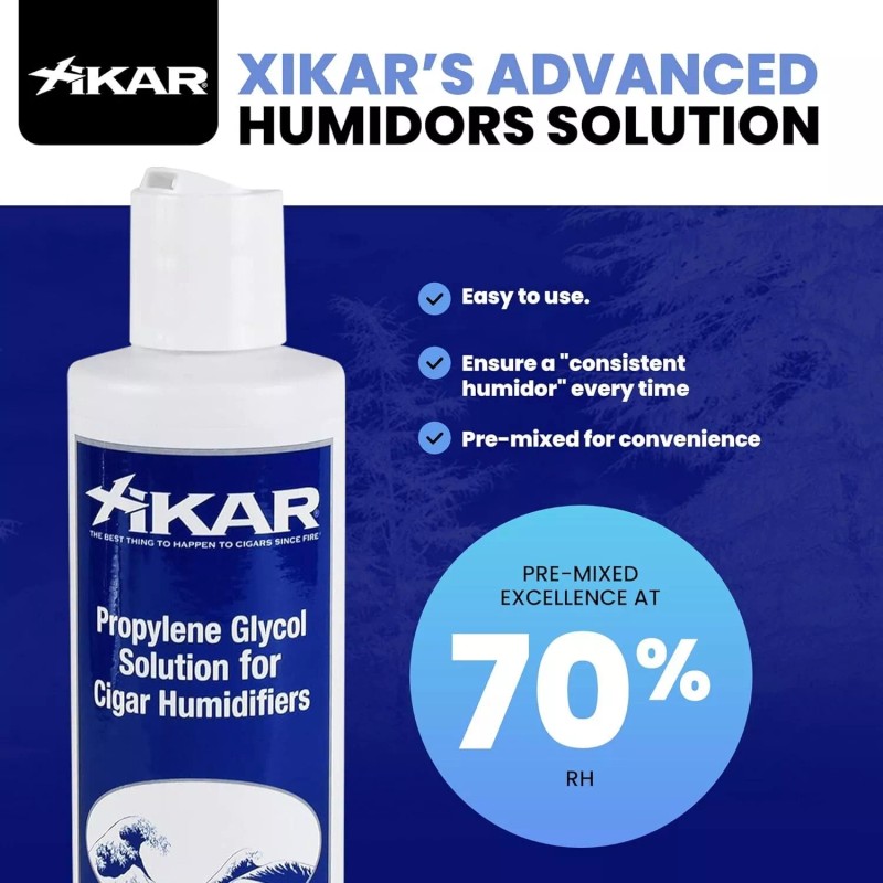 Xikar Cigar Humidor PG Solution for Humidification
