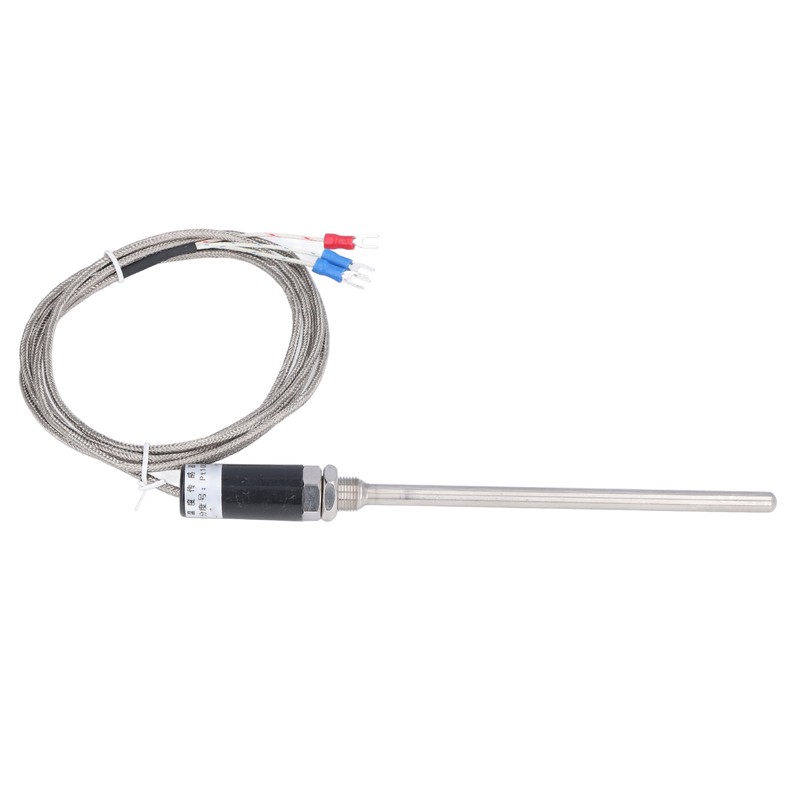 Temperature Sensor Waterproof Pt100 Thermistor Temp Probe for Measurement WZPT‑10