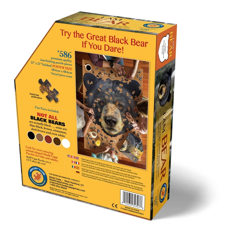 Madd Capp Puzzles - I AM Bear - 550 pieces