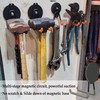 ULIBERMAGNET Magnetic Hooks,Heavy Duty Magnet Hooks,Large Manget with Hooks for