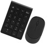2.4G Wireless Ultra-Thin 22-Key Switch-Free Digital Keyboard Wireless Mouse Set