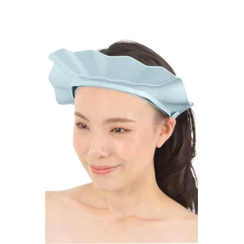 Aikuruc Shampoo Hat for Adults, Nursing Care, Children, 21 Adjustable Levels of Size, multicolor (blue / gray)