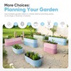 KING BIRD Raised Garden Bed 2.85 ft Tall 6 in