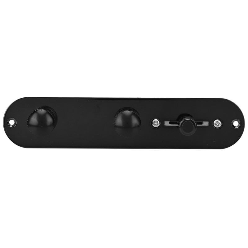 Electric Guitar Control Plate Switch Black Metal Prewired Wiring Harness
