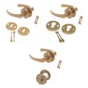Aqbau® Rosette Door Handle Set Door Handle Set Door Fitting