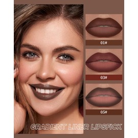 Caedelfly Nude Matte Lipstick & Liner Set