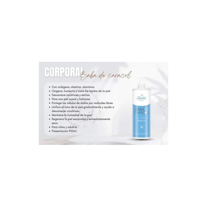Crema Baba De Caracol Facial, Shelo Nabel