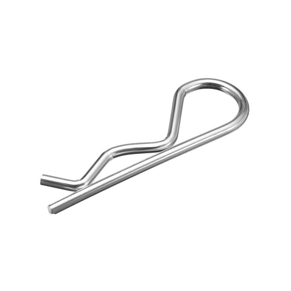 Uxcell Clip Pins, R-Shape Spring Fasteners, Carbon Steel, Wire Diameter