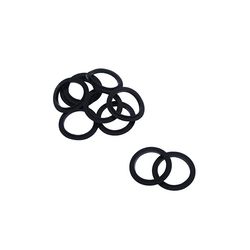 10Pcs Sink Plug O-Ring Spare Sealing Gaskets for Metal Basin