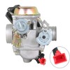 WFLNHB Go Kart Carburetor Kit with Intake Boot PD24J Replacement