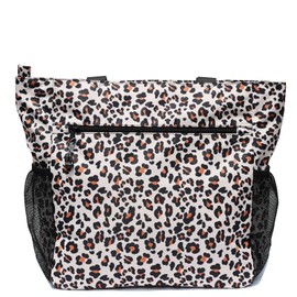 ESVAN Original Floral Tote Bag Large Shoulder Bag with Multi Pockets for Gym Travel Beach Daily Bags, Fox, One_Size, Fashion