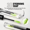 3D Eyebrow Gel, Long-Lasting Brow Wax, Clear Setting Gel for