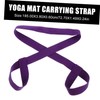 Kisangel 2pcs Yoga Mat Straps Yoga Bolsters Yoga Strap Equipment
