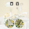 Erwin Müller Napkin Pack of 6 Cotton Yellow/Green Size 40