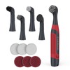 LifeBasis Cordless Electric Cleaning Brush, Mini Power Scrubber for Cleaning