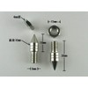 MG-M Insulator Speaker Spikes Silver Stainless E Set of 8