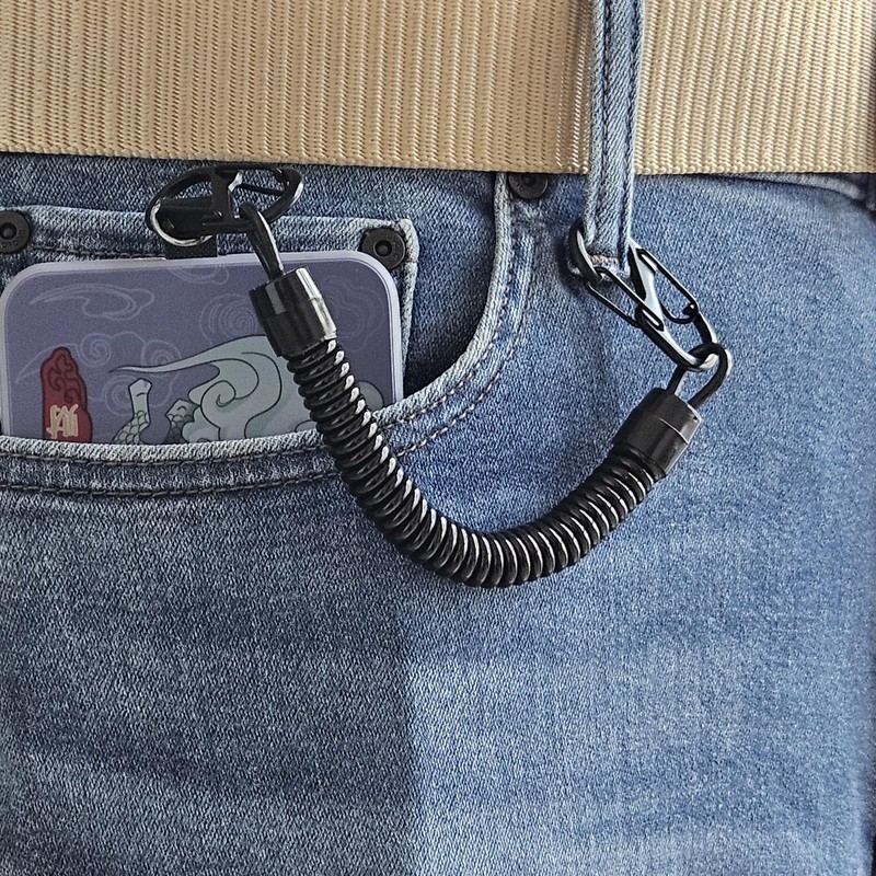 ZFNEAM Strap Smartphone Drop Prevention Keychain Cell Phone Strap Carabiner