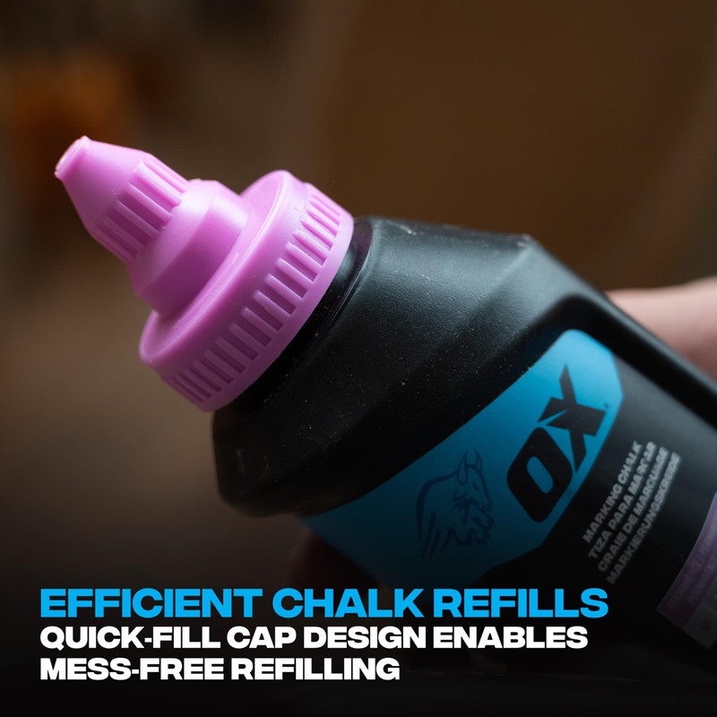 OX Pro 226g/8oz Standard Violet Marking Chalk - Permanence 1,