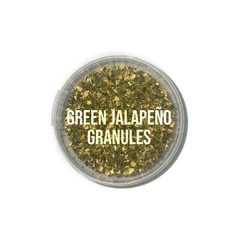 Green Jalapeno Granules (1-3mm) - 500g