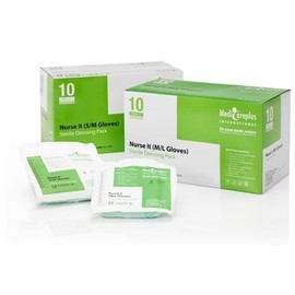 Nurse it - Dressing Pack STERILE Medium/Large Gloves 60239 x10
